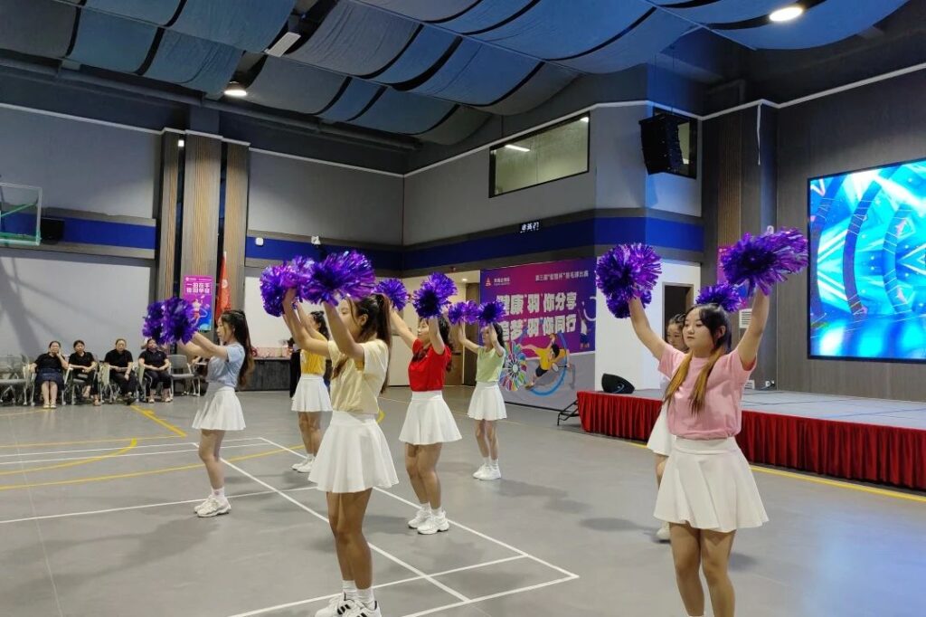 健康“羽”你分享,追梦“羽”你同行——人生就是博物流第三届“智慧杯”羽毛球比赛